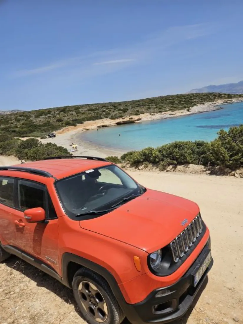 Driving out to a quiet cove during a retreat